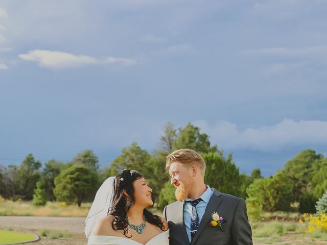 Sonya and Barney&apos;s Wedding in Flagstaff, Arizona 13