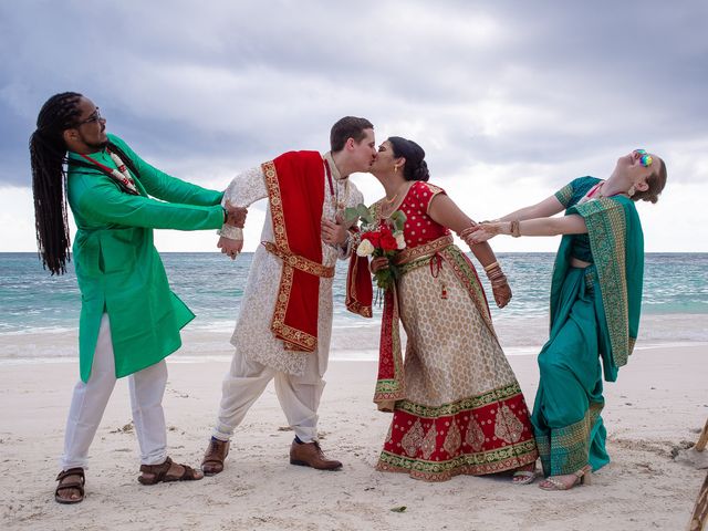 Adam and Amy&apos;s Wedding in Xpu-Ha, Mexico 16