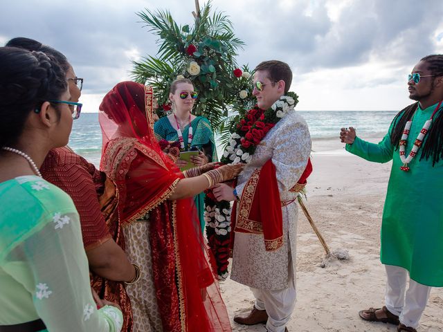 Adam and Amy&apos;s Wedding in Xpu-Ha, Mexico 33