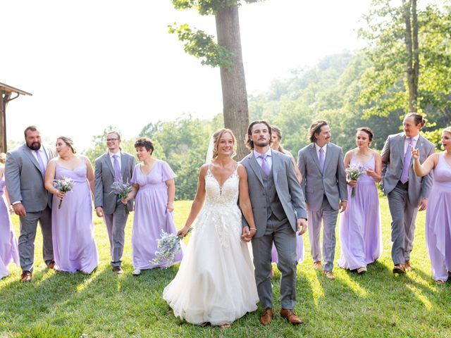 Collin and Ali&apos;s Wedding in Whittier, North Carolina 30