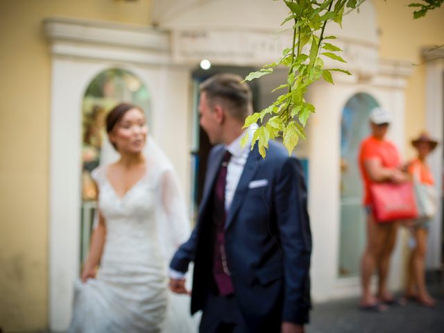 Mani and Nick&apos;s Wedding in Naples, Italy 18