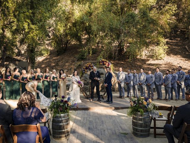 Joe and Jac&apos;s Wedding in Mt Baldy, California 19