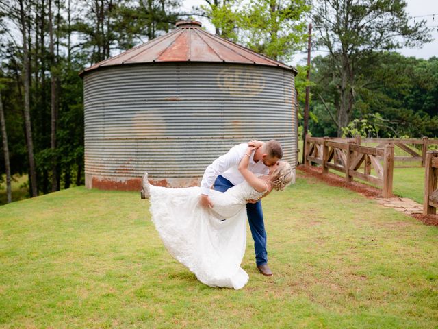 Kaleb and Andrea&apos;s Wedding in Bremen, Georgia 41