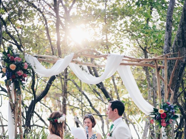 James and Thayer&apos;s Wedding in Santa Teresa, Costa Rica 33