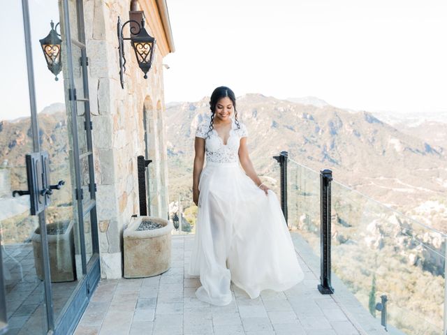 Clairmont and Iman&apos;s Wedding in Malibu, California 3