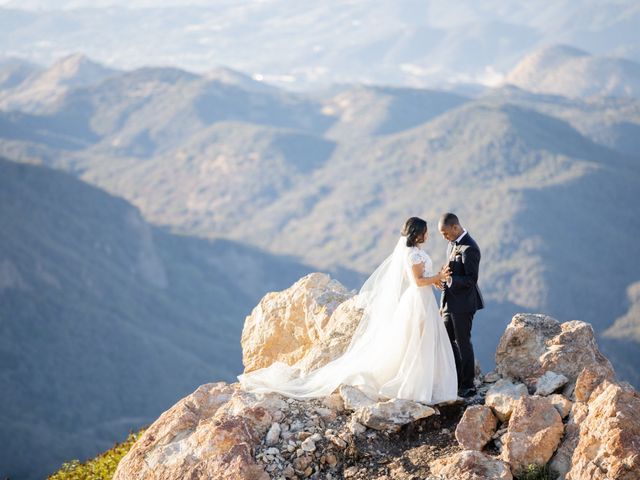 Clairmont and Iman&apos;s Wedding in Malibu, California 18