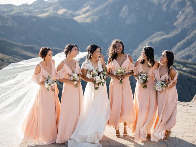 Clairmont and Iman&apos;s Wedding in Malibu, California 19