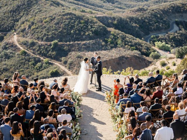 Clairmont and Iman&apos;s Wedding in Malibu, California 21