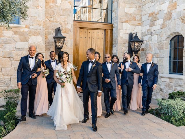 Clairmont and Iman&apos;s Wedding in Malibu, California 47