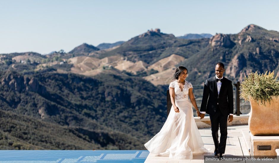 Clairmont and Iman's Wedding in Malibu, California