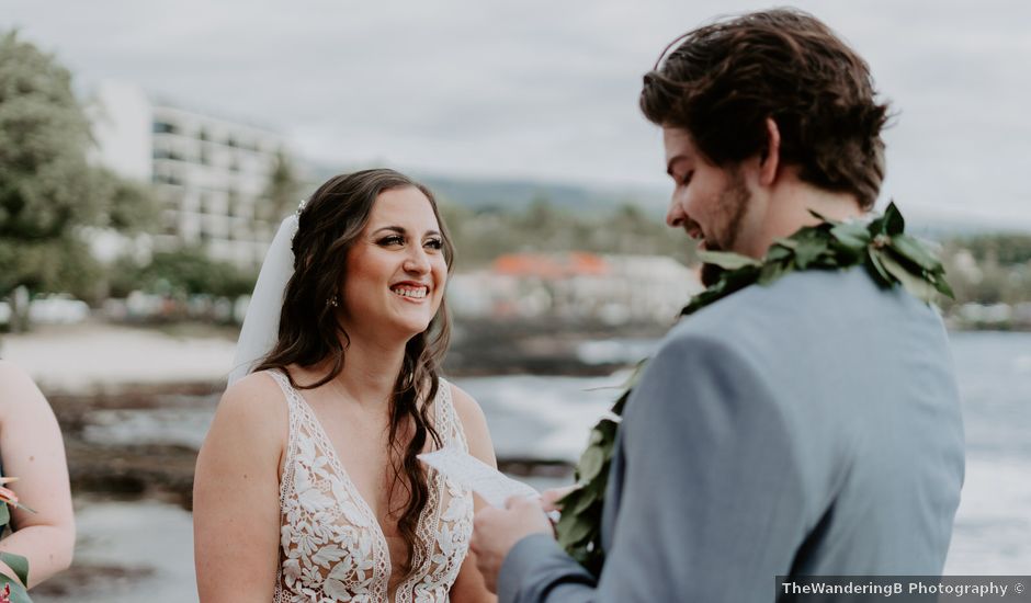 Caleb and Natalie's Wedding in Kailua Kona, Hawaii