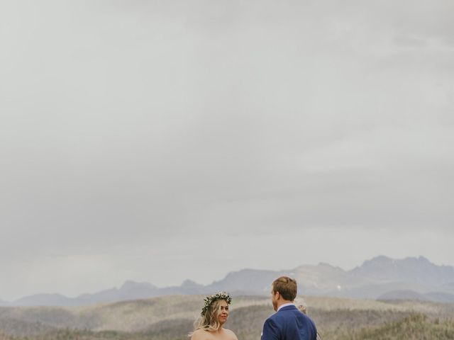Alex and Kelsie&apos;s Wedding in Granby, Colorado 17