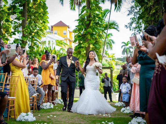 Jevaughn and Laffaine&apos;s Wedding in Montego Bay, Jamaica 16