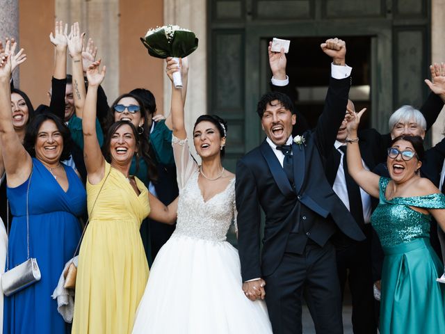 Francesca and Stefano's Wedding in Rome, Italy 36
