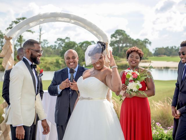 Venassa and Carl&apos;s Wedding in Port Saint Lucie, Florida 18