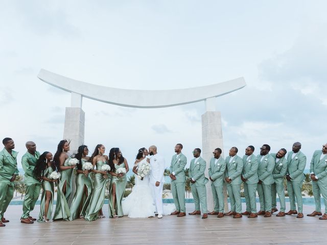 Kiara and Khairi's Wedding in Cancun, Mexico 43