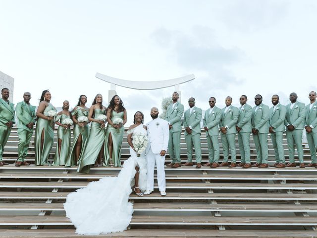 Kiara and Khairi's Wedding in Cancun, Mexico 45