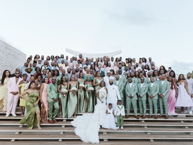 Kiara and Khairi's Wedding in Cancun, Mexico 46