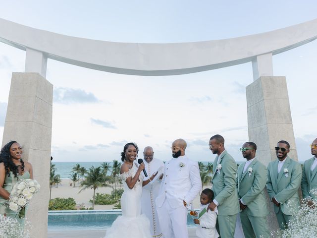 Kiara and Khairi's Wedding in Cancun, Mexico 54