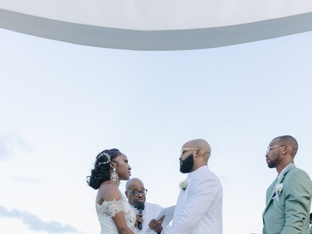 Kiara and Khairi's Wedding in Cancun, Mexico 63