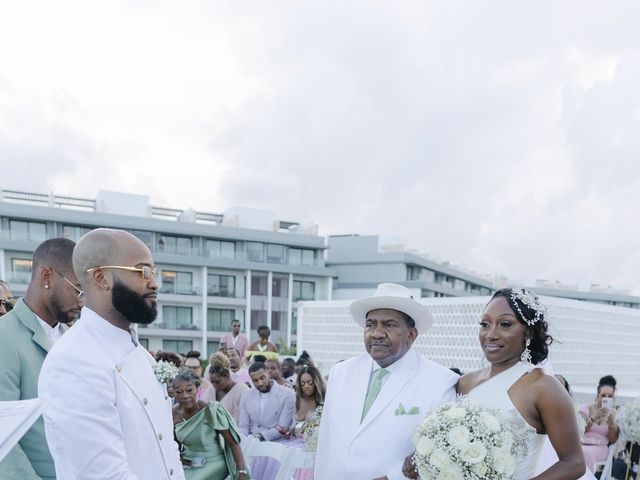 Kiara and Khairi's Wedding in Cancun, Mexico 68