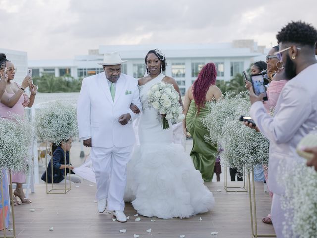 Kiara and Khairi's Wedding in Cancun, Mexico 70