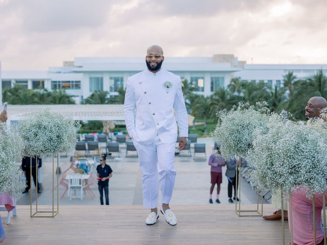 Kiara and Khairi's Wedding in Cancun, Mexico 71