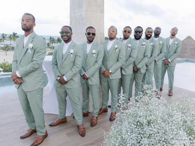 Kiara and Khairi's Wedding in Cancun, Mexico 73