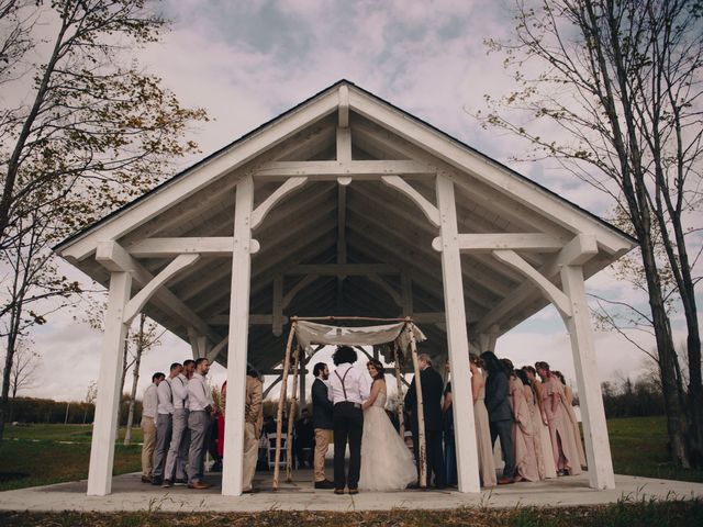 Justin and Bridget&apos;s Wedding in Lansing, New York 4