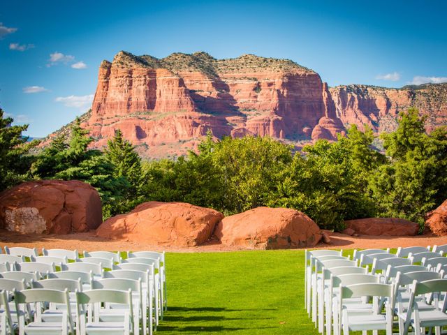 Jerett and Nicle&apos;s Wedding in Sedona, Arizona 6