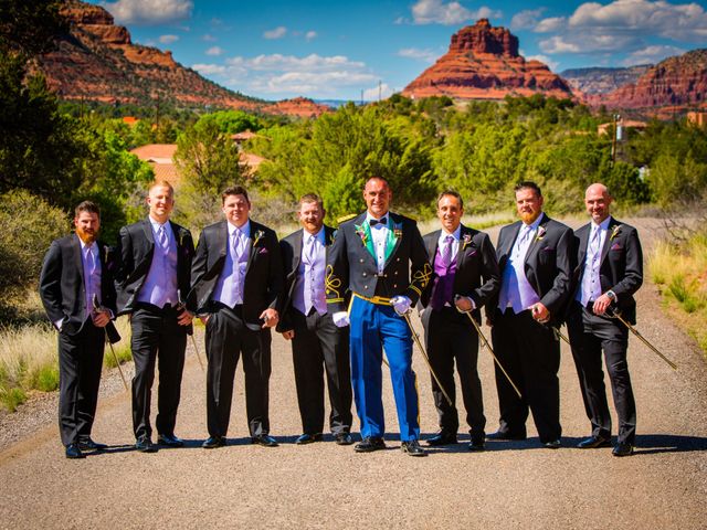 Jerett and Nicle&apos;s Wedding in Sedona, Arizona 13