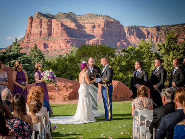Jerett and Nicle&apos;s Wedding in Sedona, Arizona 27