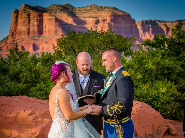 Jerett and Nicle&apos;s Wedding in Sedona, Arizona 31