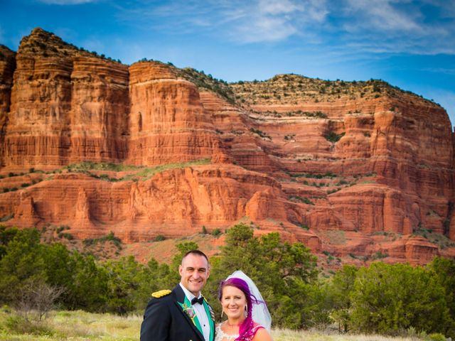 Jerett and Nicle&apos;s Wedding in Sedona, Arizona 37
