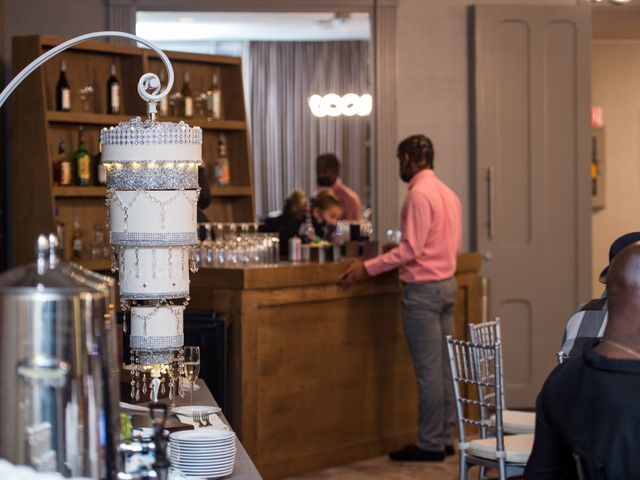 Delante and Tanairica's Wedding in Beachwood, Ohio 6