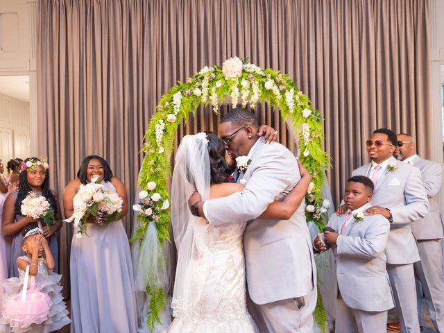 Delante and Tanairica's Wedding in Beachwood, Ohio 23