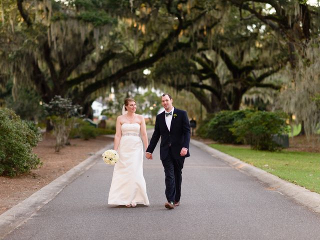 Erika and Robert&apos;s wedding in South Carolina 18