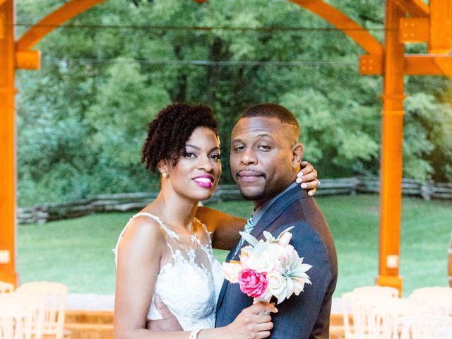 Amaliko and Rashanda&apos;s Wedding in Sevierville, Tennessee 14