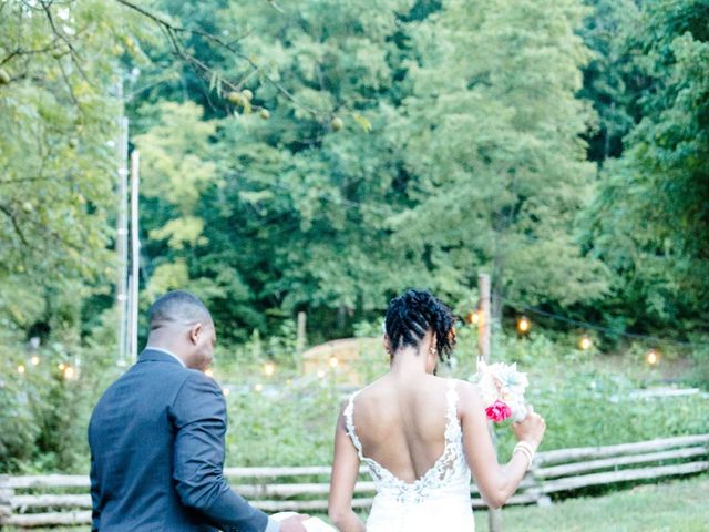 Amaliko and Rashanda&apos;s Wedding in Sevierville, Tennessee 16