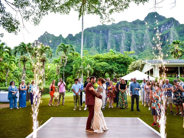 Claire and Matthew&apos;s Wedding in Kaneohe, Hawaii 10
