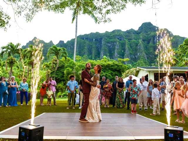 Claire and Matthew&apos;s Wedding in Kaneohe, Hawaii 14