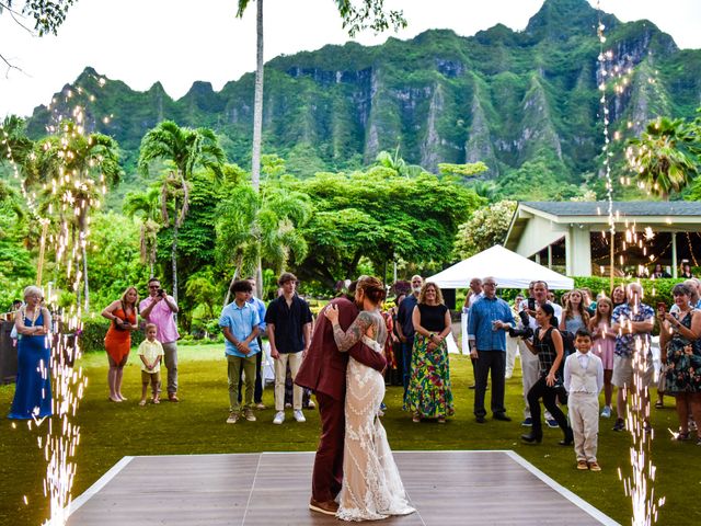 Claire and Matthew&apos;s Wedding in Kaneohe, Hawaii 16