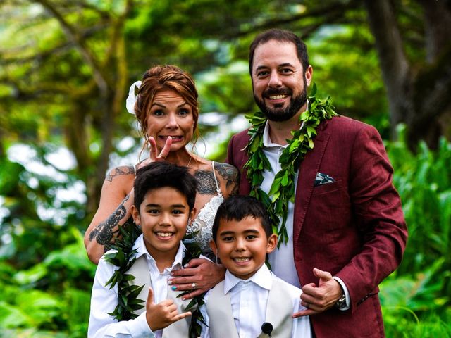 Claire and Matthew&apos;s Wedding in Kaneohe, Hawaii 51