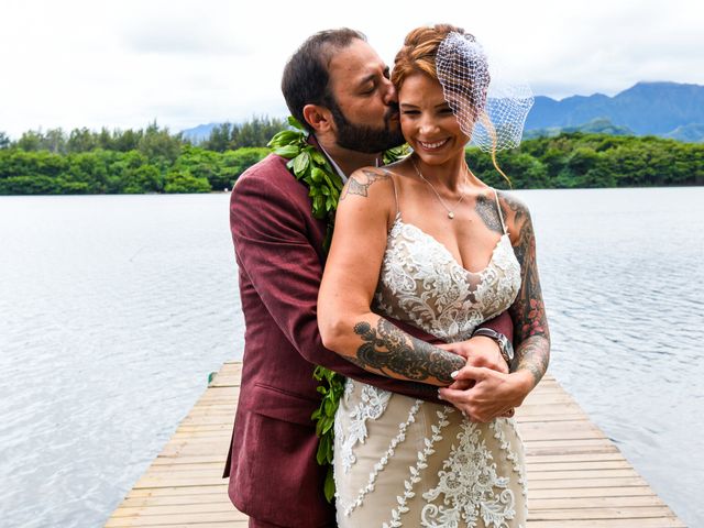 Claire and Matthew&apos;s Wedding in Kaneohe, Hawaii 96