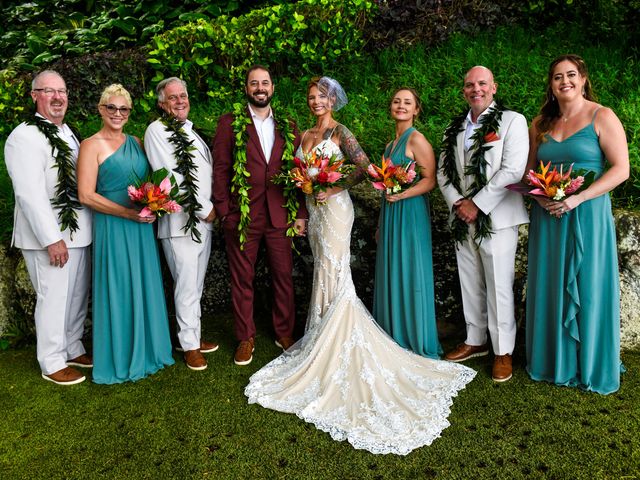 Claire and Matthew&apos;s Wedding in Kaneohe, Hawaii 123