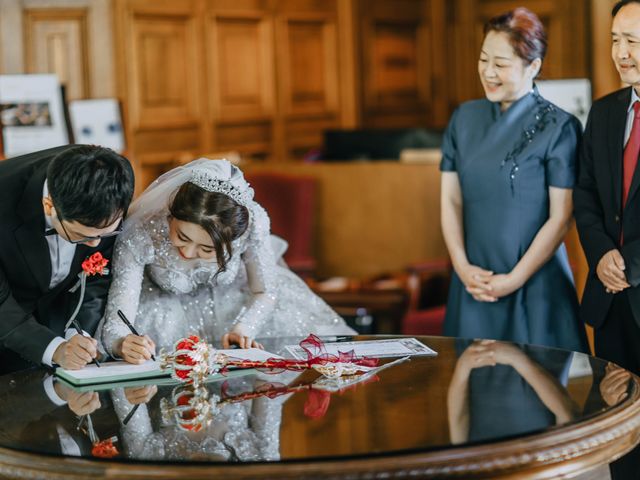 haoze wu and lingjia xu&apos;s Wedding in Palo Alto, California 22