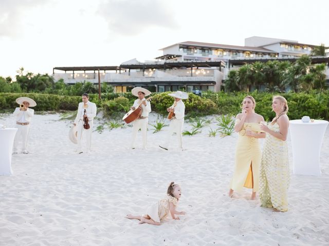 Brock and Kiley's Wedding in Cancun, Mexico 27