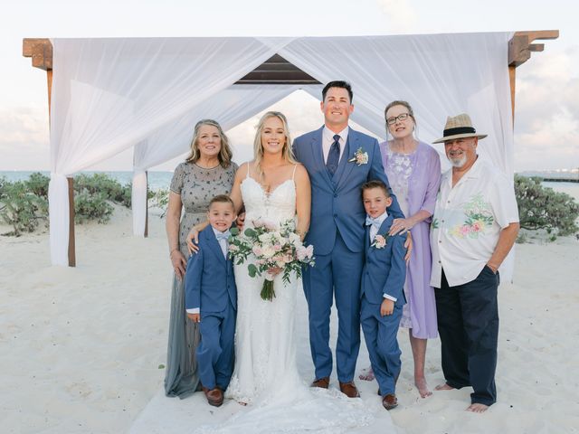 Brock and Kiley's Wedding in Cancun, Mexico 37
