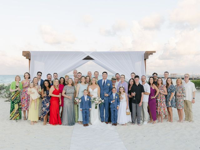 Brock and Kiley's Wedding in Cancun, Mexico 38