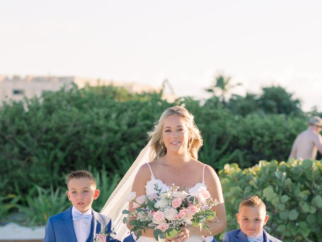 Brock and Kiley's Wedding in Cancun, Mexico 61